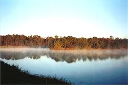 Whitney Lake Fog View