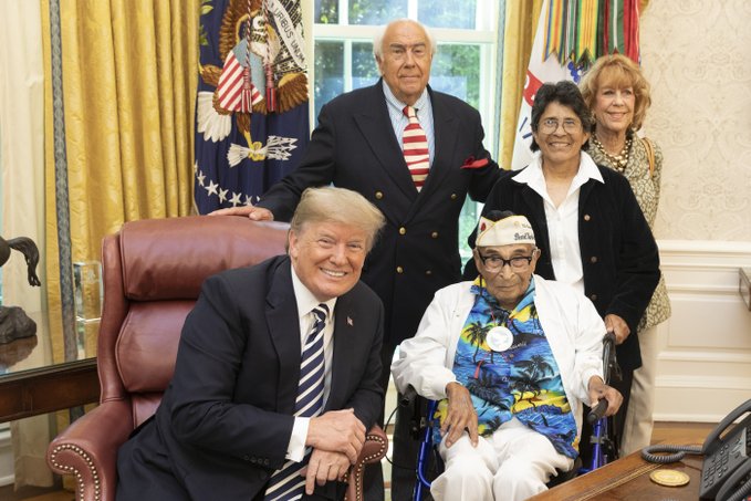 Ray Chavez at the White House.